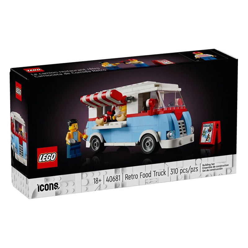 Конструктор LEGO "Ретро Хот-Дог Автомобиль" (40681) - Boxette Shop