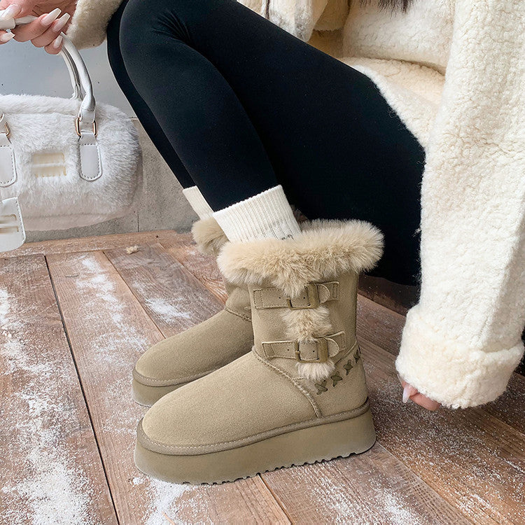 Ботинки женские Balletcat Velvet Snow