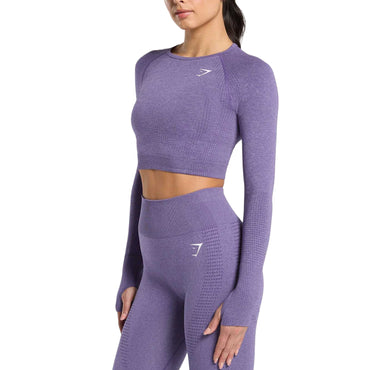 Лонгслив спортивный женский Gymshark Vital Seamless 2.0