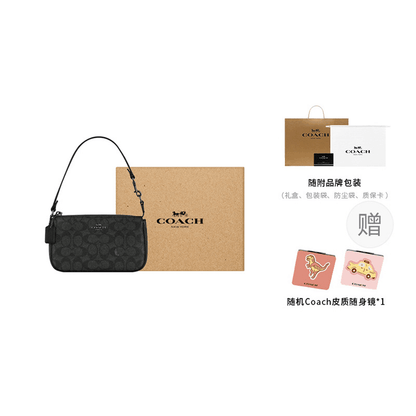 Сумка женская Coach Nolita 19 Brand Logo Print - Boxette Shop