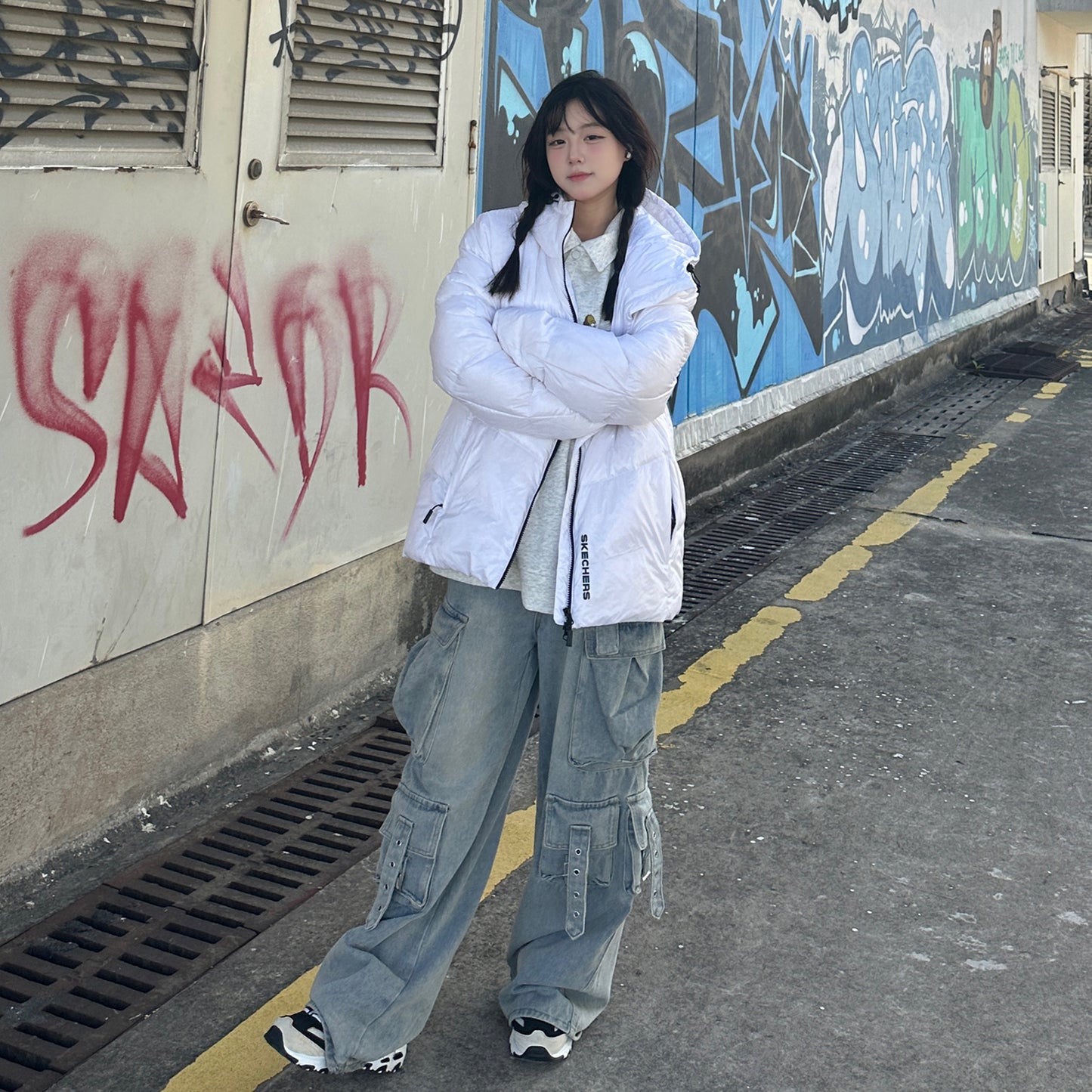 Пуховик женский Skechers Diamond Series