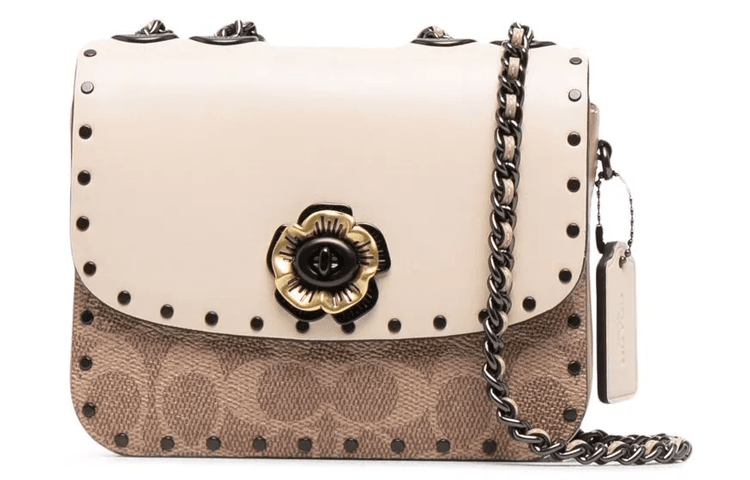 Сумка женская Coach Madison 16 Camellia Flower Patchwork - Boxette Shop