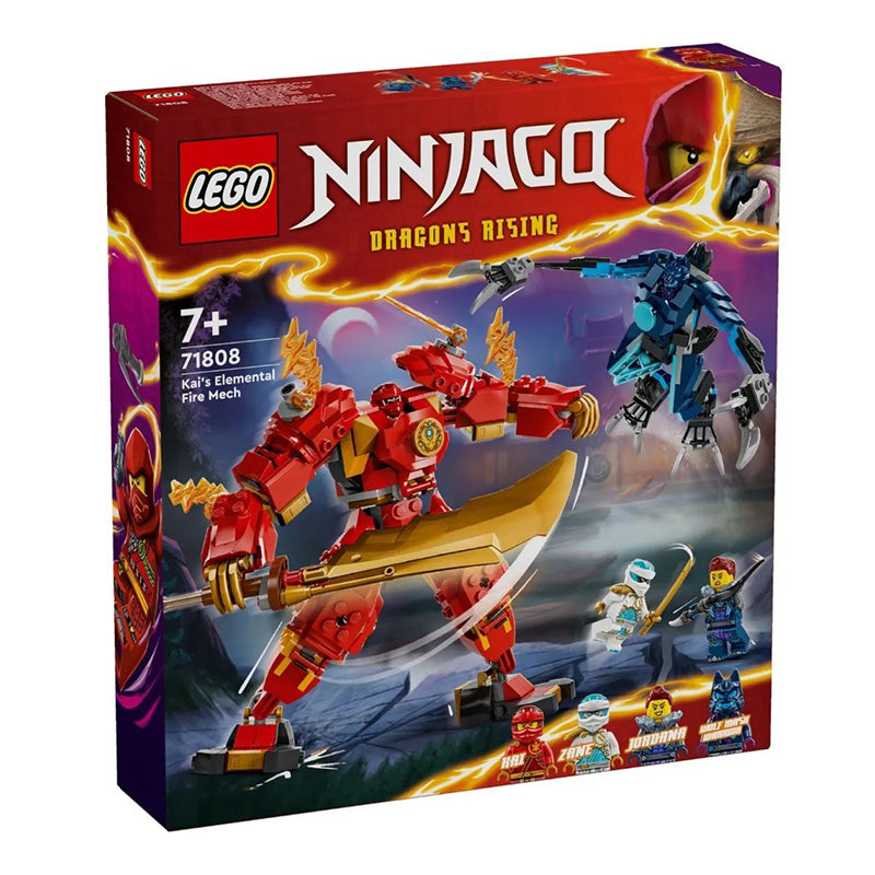 LEGO Bubble Ninja seriyasi "Kai's Fire Elemental Mecha" (71808)