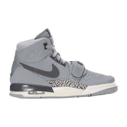 Кроссовки детские Jordan legacy leather grey wolf - Boxette Shop