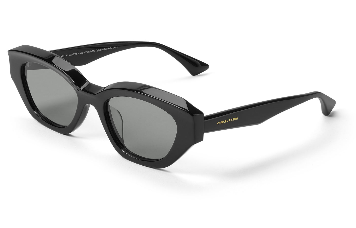Солнцезащитные очки женские Charles & Keith "Cat Eye"