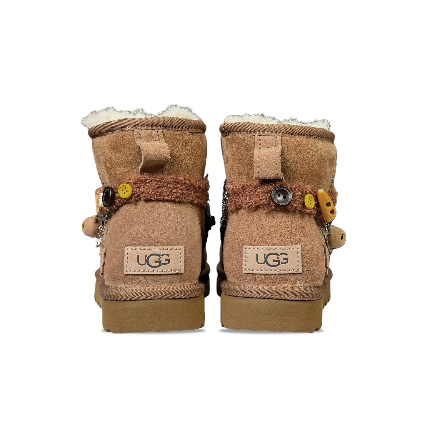 Ugg classic mini ydcc caramel cocoa sheepskin warm mirador cute girl style comfortable and leisurely short snow boots women's