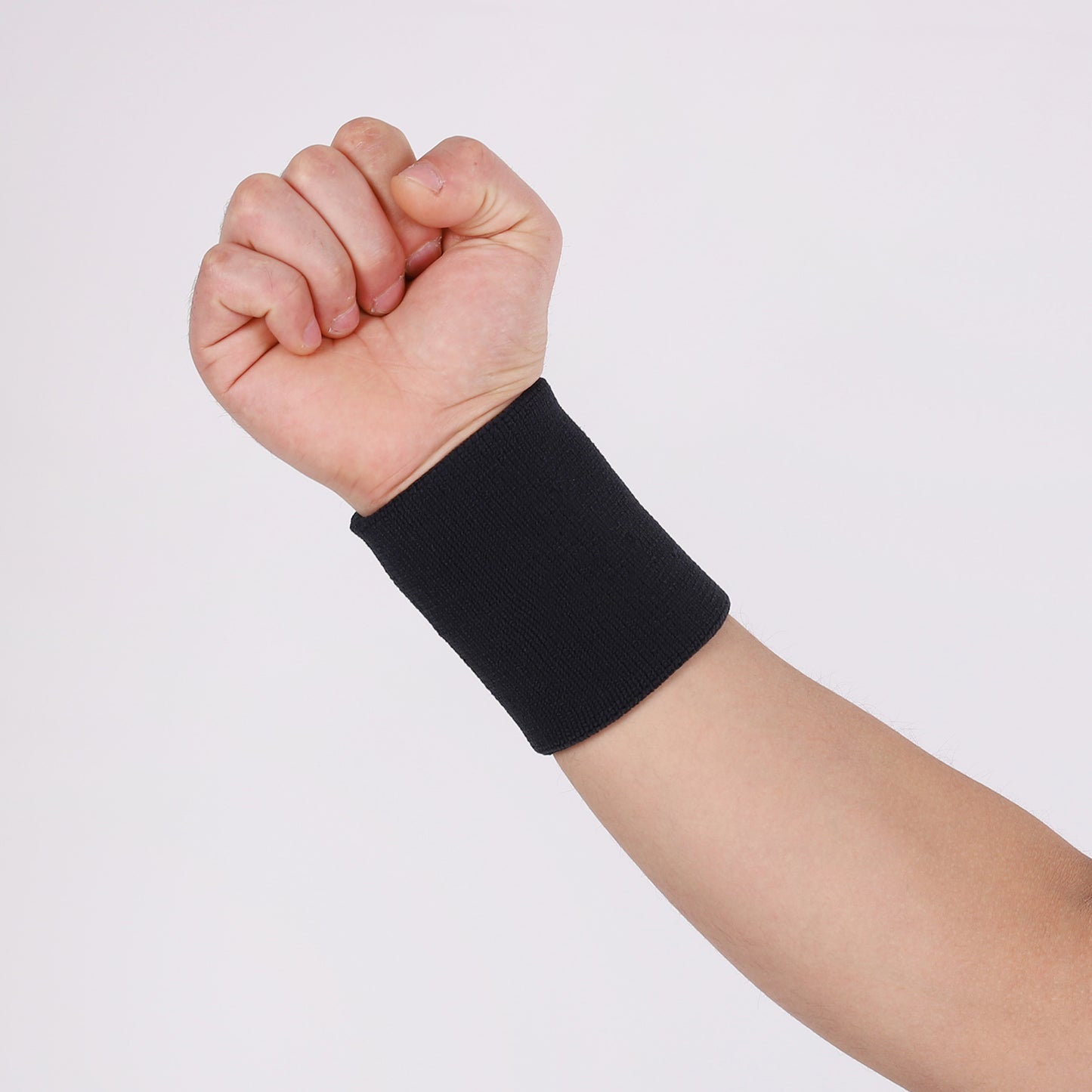 Iordaniya Voleybol Tennis Futboli Badminton Basketbol Mashg'uloti Ter o'tkazmaydigan Nafas oladigan Qo'l qo'riqchisi Nafas oladigan Qora va Oq asosiy himoya