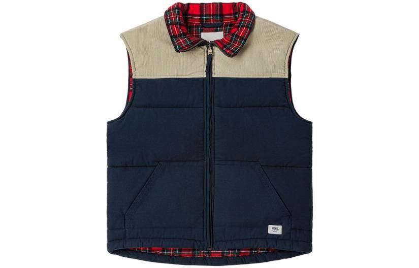 Жилет мужской Vans patchwork lapel logo - Boxette Shop