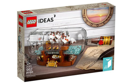 LEGO g'oyalari shishada jo'natiladi