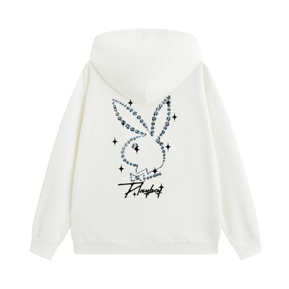 Erkaklar uchun Playboy kapshonli ko'ylagi