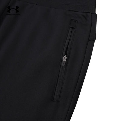Under armour sports life loose fit drawstring comfort track pants men's black