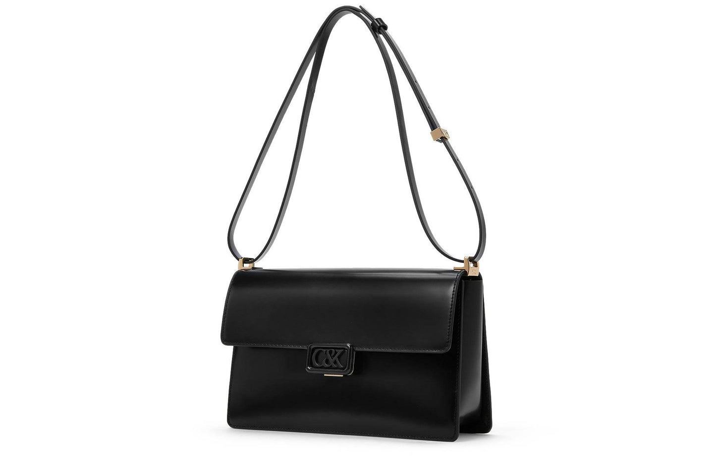 Сумка женская Charles&Keith Commuter Envelope Square Cowhide S - Boxette Shop