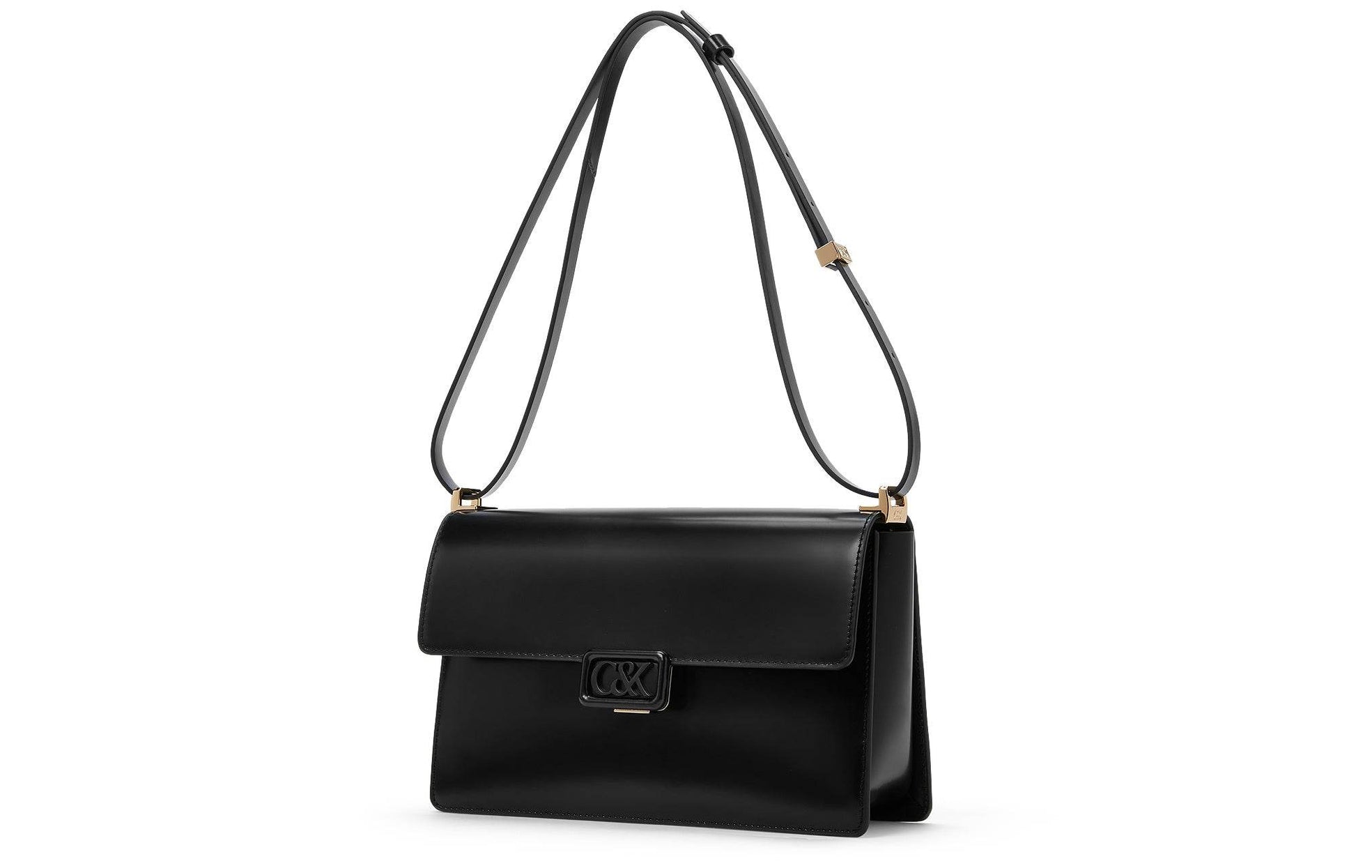 Сумка женская Charles&Keith Commuter Envelope Square Cowhide S - Boxette Shop