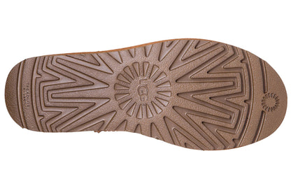 Ugg classic mini из овчины теплые и износостойкие удобные и повседневные короткие сапоги-снегоступы женские каштановые