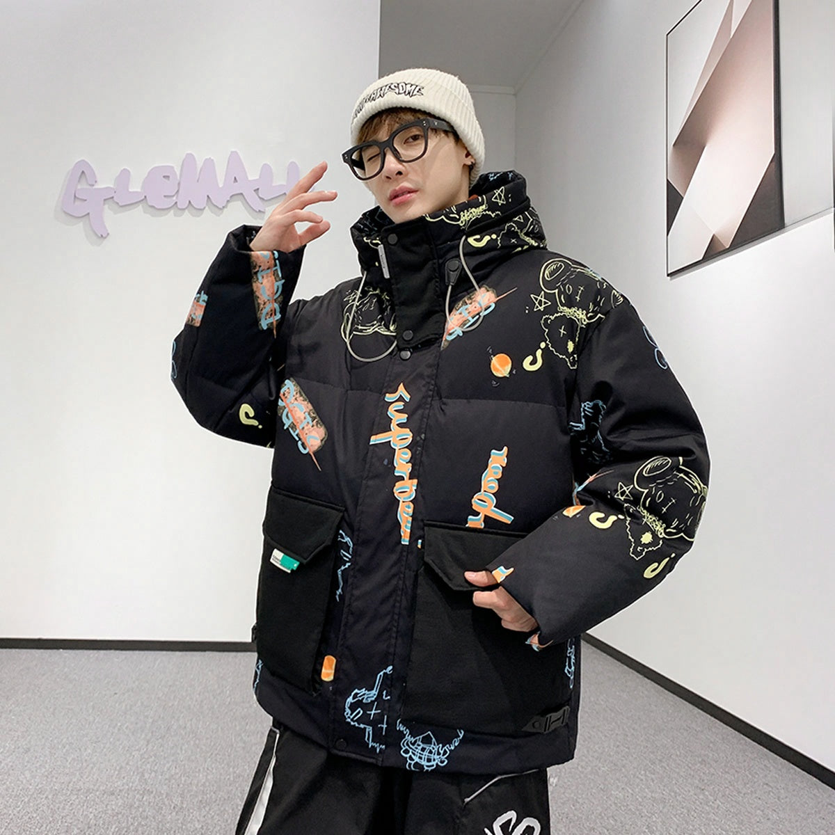 Пуховик мужской 7 SEVFUN Graphic Parka