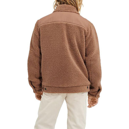 Ugg fw23 однотонная мужская куртка с длинным рукавом с логотипом