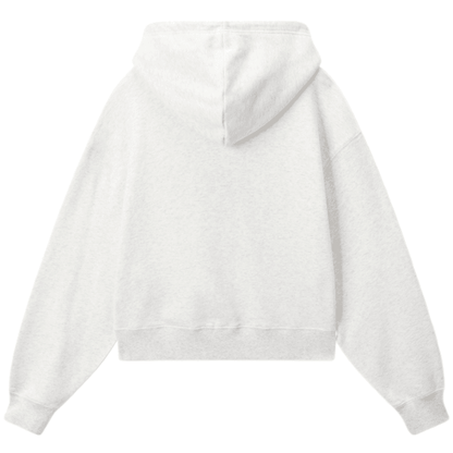 Gap casual zip simple solid colour drop shoulder padded hooded long sleeve sweatshirt women's - Boxette Shop