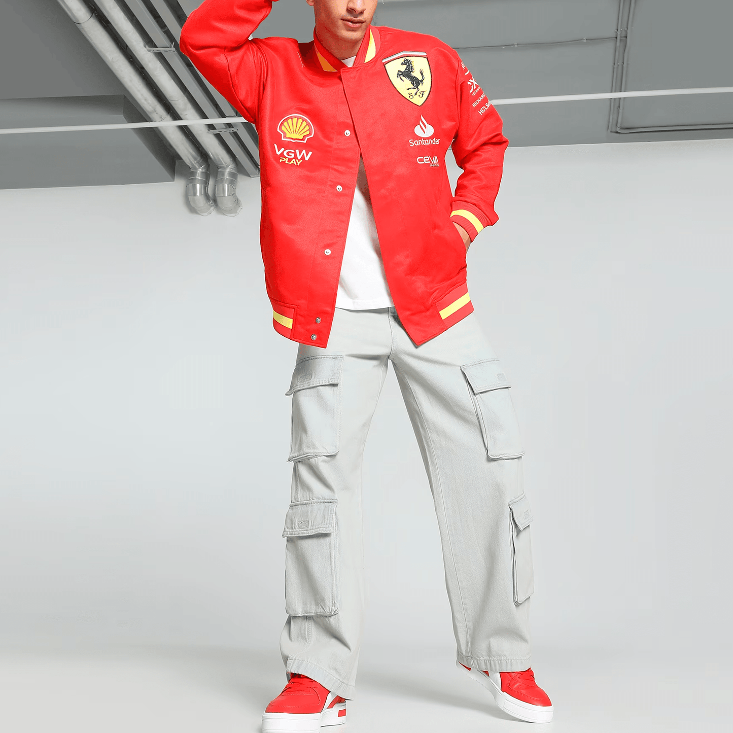 Ветровка мужская Puma SS24 Ferrari - Boxette Shop