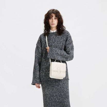 Сумка женская Charles&Keith Vintage Lingerie Magnetic Buckle Closure - Boxette Shop