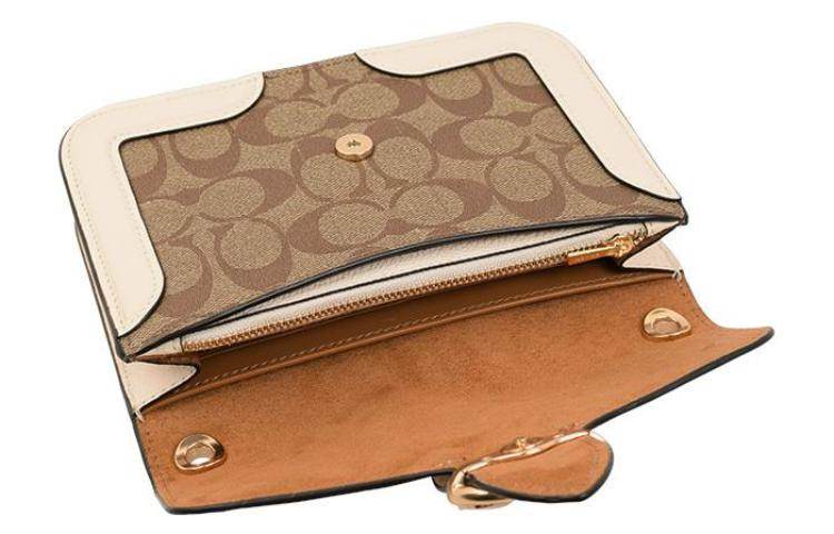 Сумка женская Coach Georgie 19 Carriage Buckle Colour Block - Boxette Shop