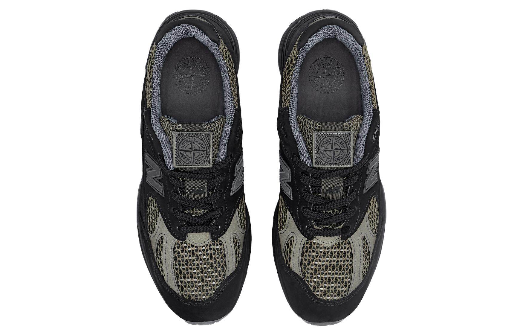 Кроссовки Stone Island x New Balance NB 991 V2 - Boxette Shop