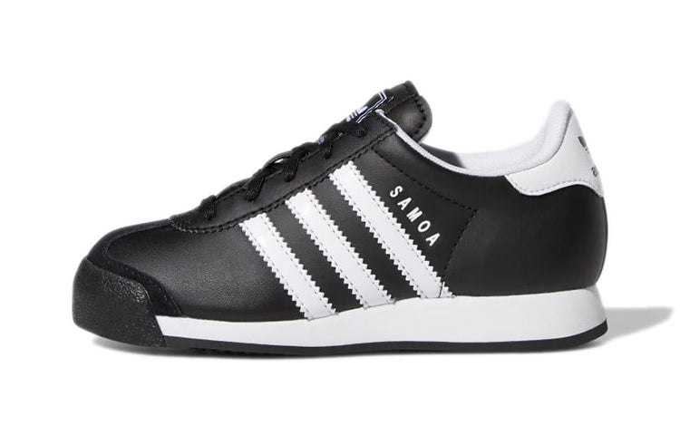 Adidas originals samoa удобная спортивная повседневная обувь черно-белого цвета для маленьких и средних детей
