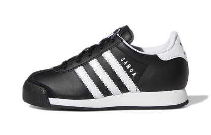 Adidas originals samoa удобная спортивная повседневная обувь черно-белого цвета для маленьких и средних детей