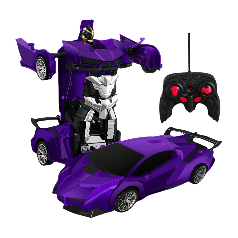 Eddo Kids One Touch masofadan boshqarish pulti transformatorli avtomobili