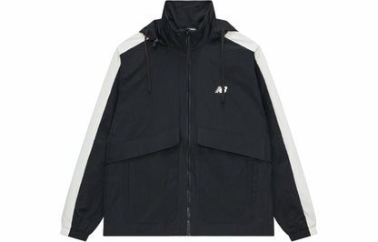 Yangi balansli sport torli kapüşonli kamzul qora ko'ylagi