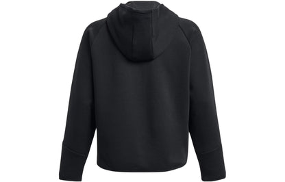 Under armour andromeda solid zip hooded jacket women's black