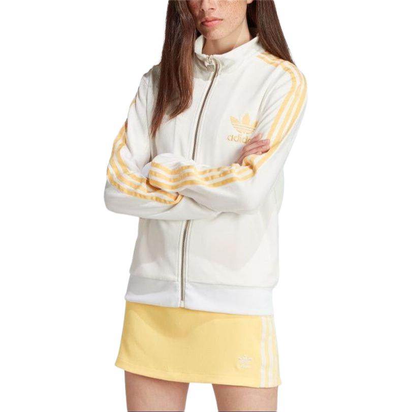Спортивная куртка женская Adidas Originals stripe logo print - Boxette Shop