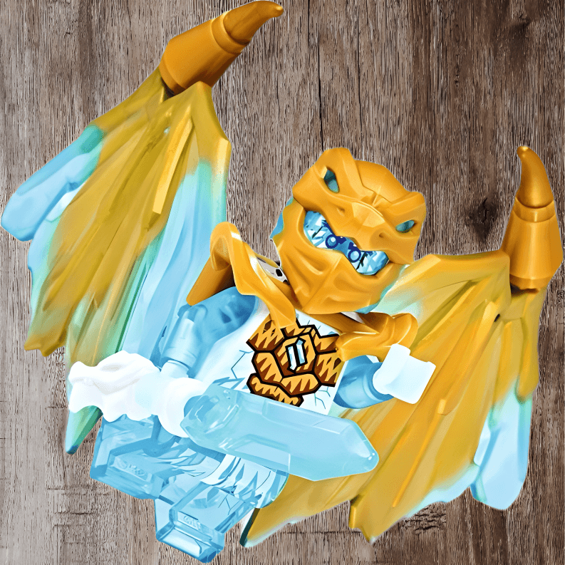Конструктор LEGO Ninjago: Золотой Дракон Зан (с журналом Bubble Ninjas Эпизод 65) - Boxette Shop