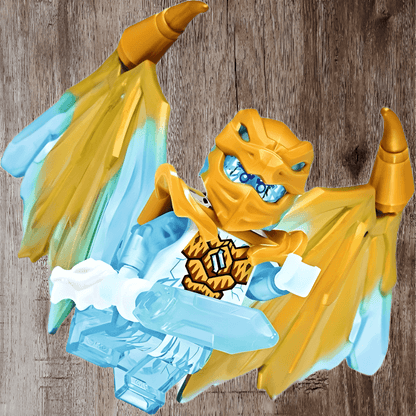 Конструктор LEGO Ninjago: Золотой Дракон Зан (с журналом Bubble Ninjas Эпизод 65) - Boxette Shop