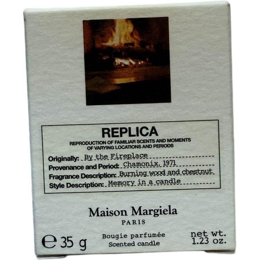 Ароматическая свеча Maison Margiela Warm Fireplace Tiny - Boxette Shop