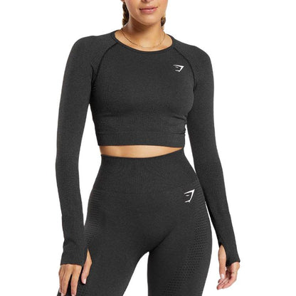 Лонгслив спортивный женский Gymshark Vital Seamless 2.0