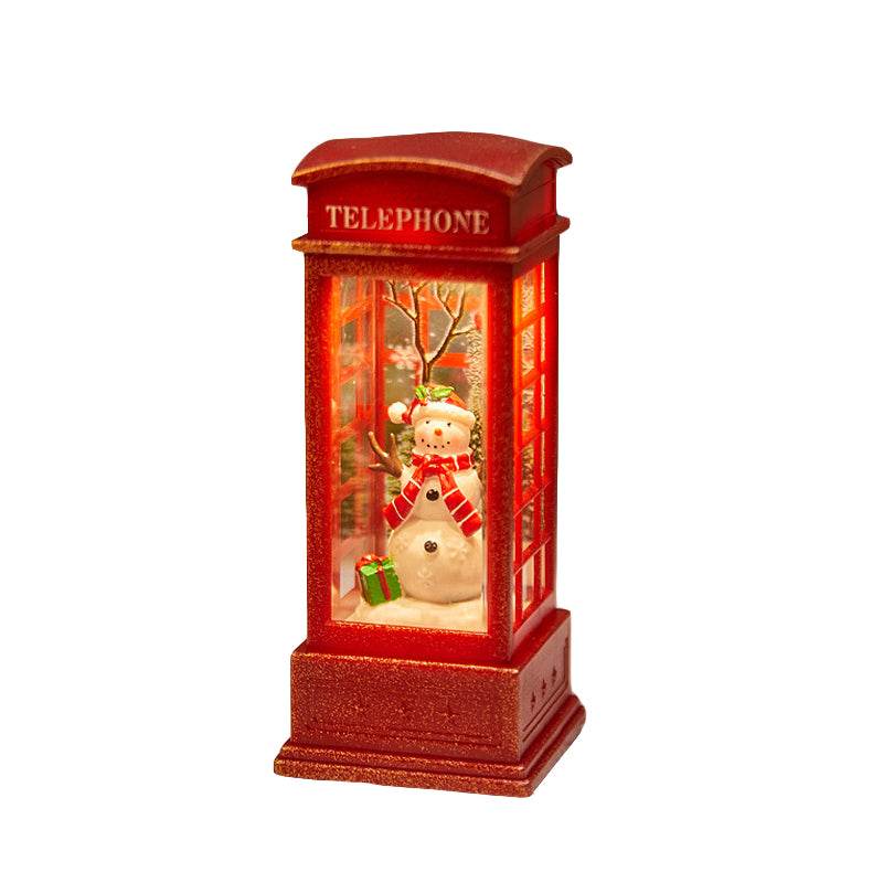 Ночник Siqisi Phone Booth Crystal - Boxette Shop