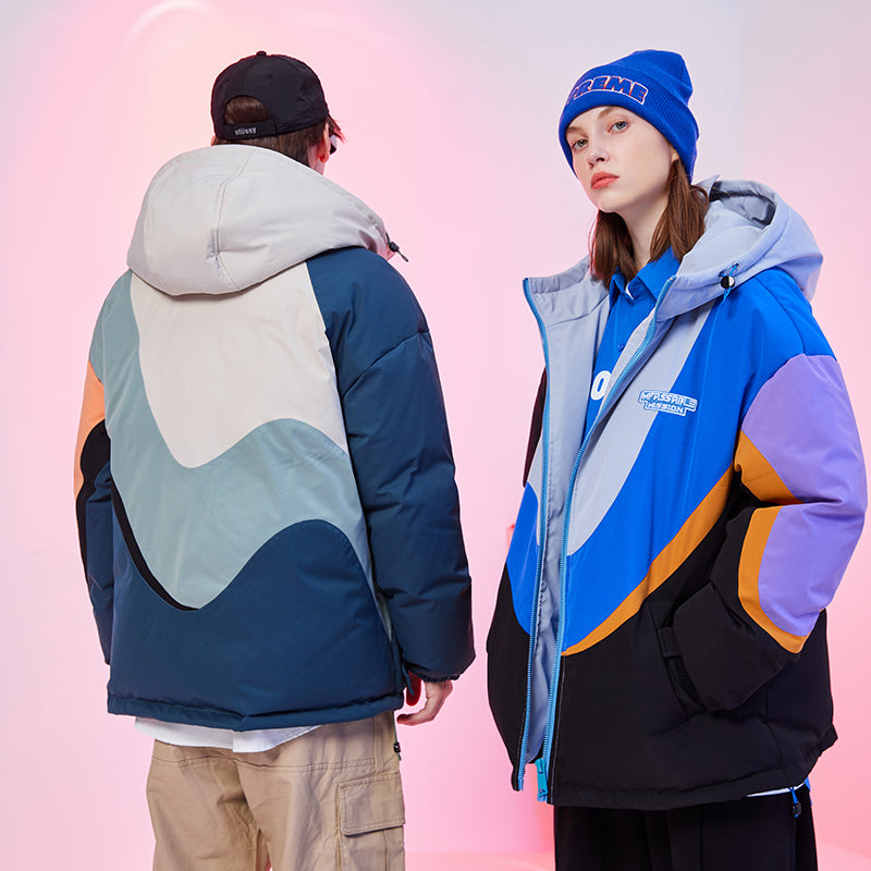 Пуховик Eptison Colorblock