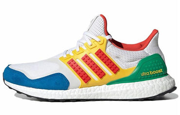 Lego/lego x adidas ult удобные и универсальные ткань tpu амортизирующие нескользящие износостойкие дышащие легкие низкопробные повседневные кроссовки мужские белый красный синий