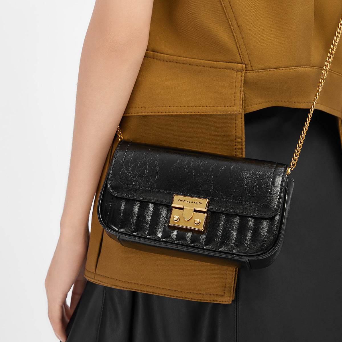 Сумка женская Charles&Keith Ck Ankora Pu - Boxette Shop