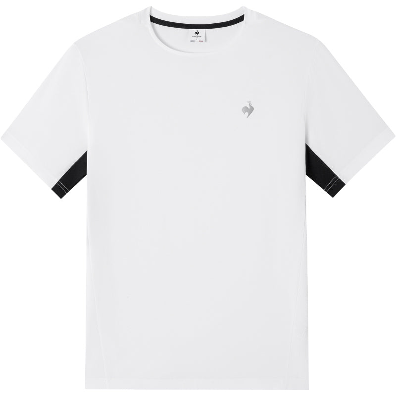 Le coq sportif frantsuz xo'roz mashqi qulay dumaloq bo'yinli sport nafas oladigan qisqa yengli futbolka erkaklar