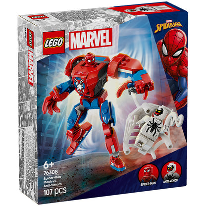 LEGO konstruktiv to'plami "O'rgimchak odam: Mechs va Anti-Venom" (76308)