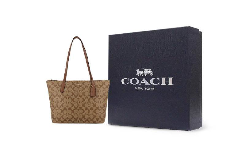 Сумка женская Coach Zip Top 30 Old Flower - Boxette Shop