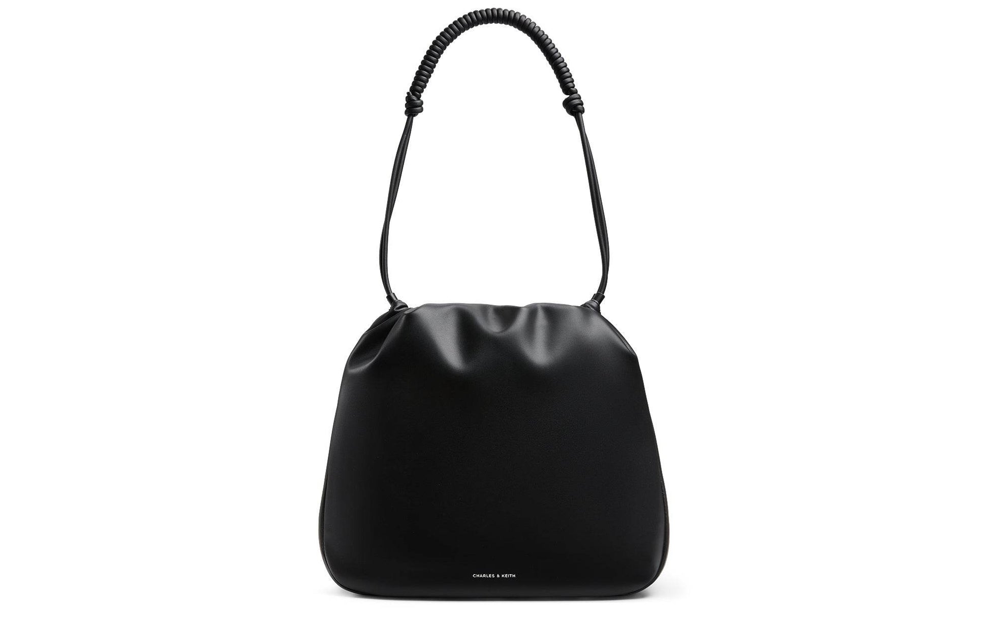 Сумка женская Charles&Keith Soft Drawstring S Russet - Boxette Shop