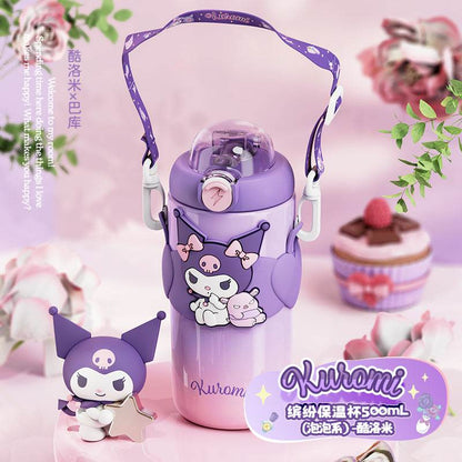 Термокружка Sanrio Kuromi/Yugui Dog/Pacha Dog - Boxette Shop