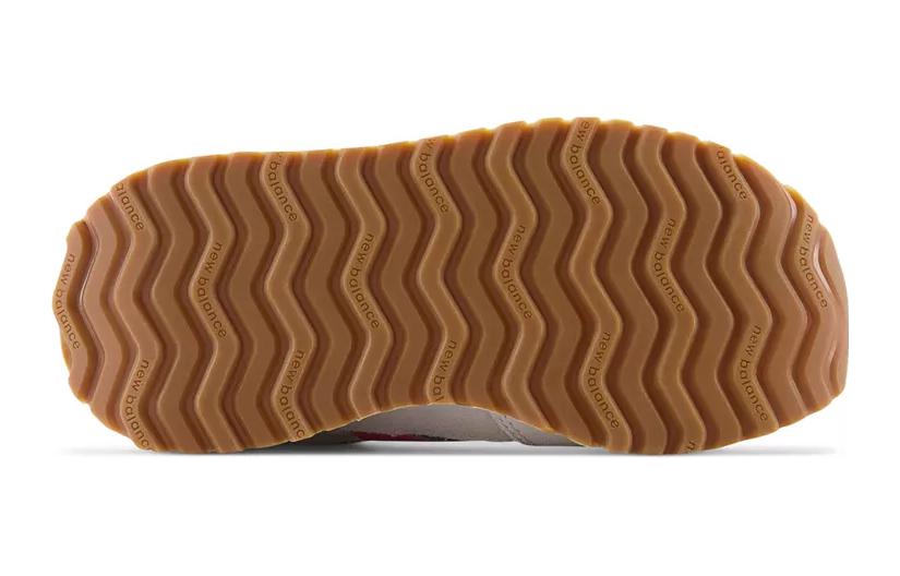 New Balans nb 237 past ustki kiyinishga chidamli past top bolalar kundalik poyafzallari bej pushti pushti bolalar