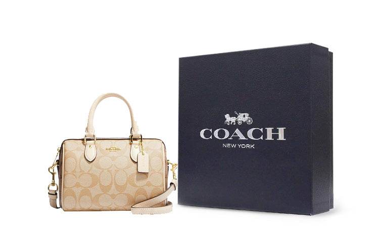 Сумка женская Coach Rowan 18 Classic Old Flower Zip - Boxette Shop