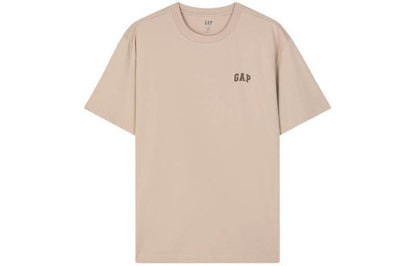 Gap сплошной цвет casual свободные кожи дружественные круглый вырез короткий рукав футболки для мужчин и женщин - Boxette Shop