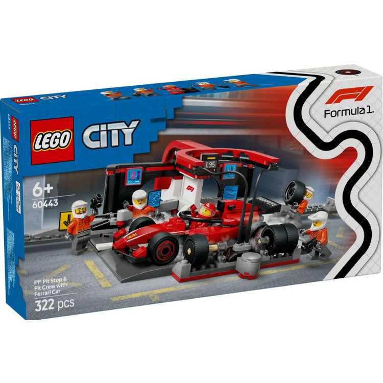 LEGO "Ferrari F1 Racing Pit Stop" (60443)