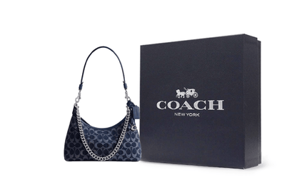 Сумка женская Coach Juliet 28 Classic Zip Closure Fabric - Boxette Shop