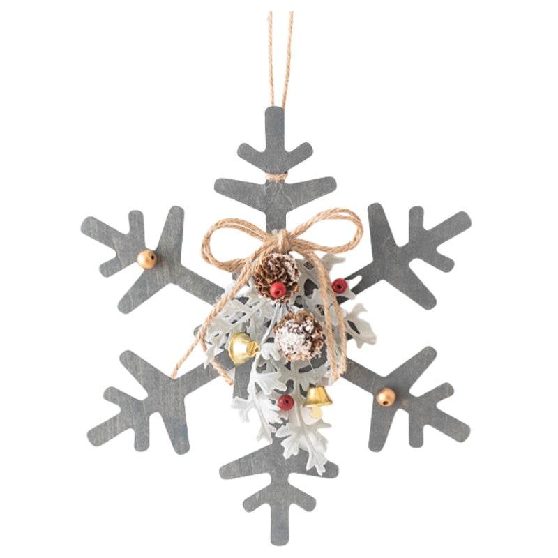 Украшение настенное Aying Pinecone Snowflake - Boxette Shop
